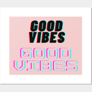 Good vibes Posters and Art